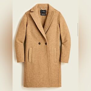 Daphne topcoat in Italian boiled wool